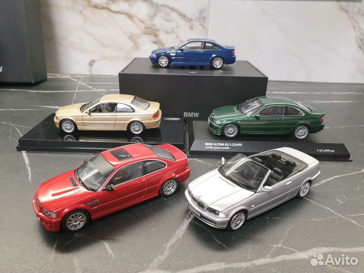 Модели BMW 3 E46 1/43