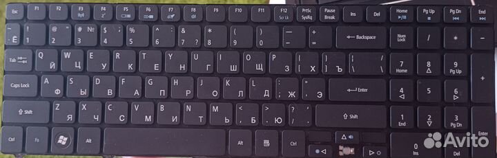 Клавиатура для ноутбука Acer aspire (по кнопкам)