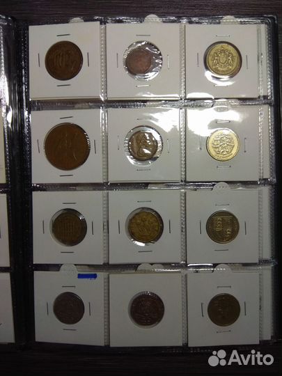 Коллекция монет Англии и Содружества наций