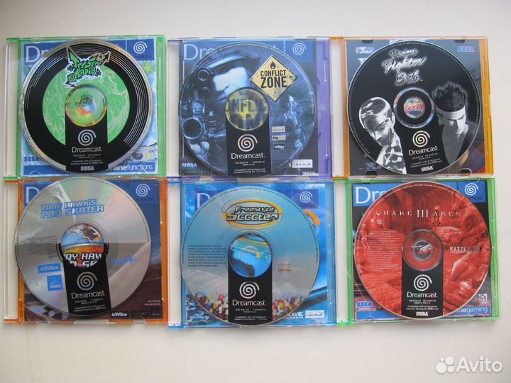 Sega Dreamcast диски