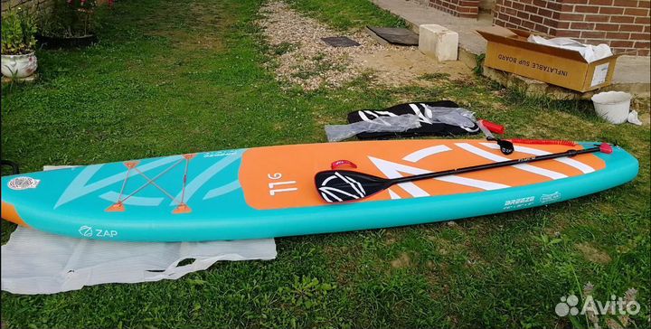 Сап борд sup доска ZAP breeze 11'6