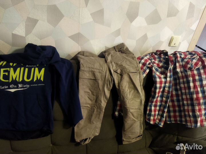 Вещи на мальчика 5-8 лет 4 пакета