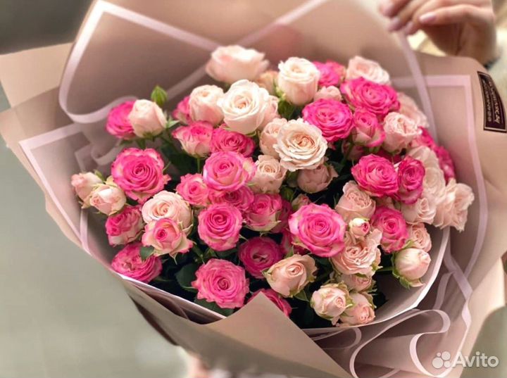 Кустовые розы с доставкой и гарантией