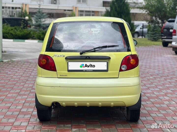 Daewoo Matiz 0.8 AT, 2007, 107 000 км