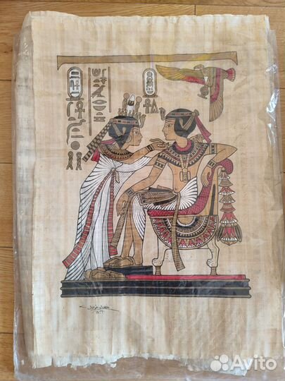 Декоративое панно. Картина. Папирус