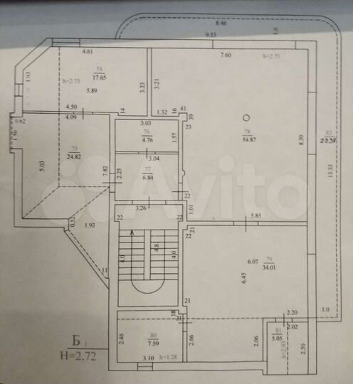 4-к. квартира, 175 м², 5/5 эт.