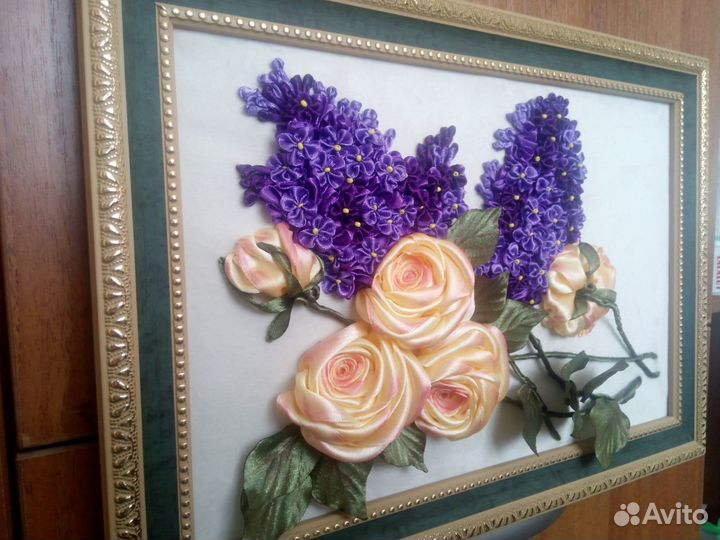 Картина лентами