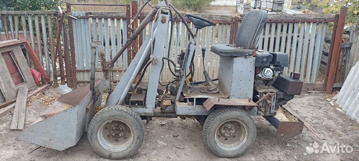 Минитрактор самодельный переломка