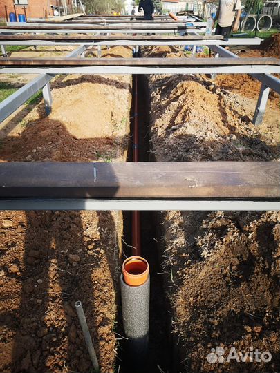 Копать траншею