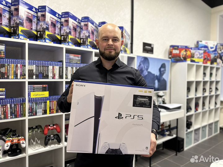 Новая Sony PS5 Slim 1 TB гарантия CFI-2000