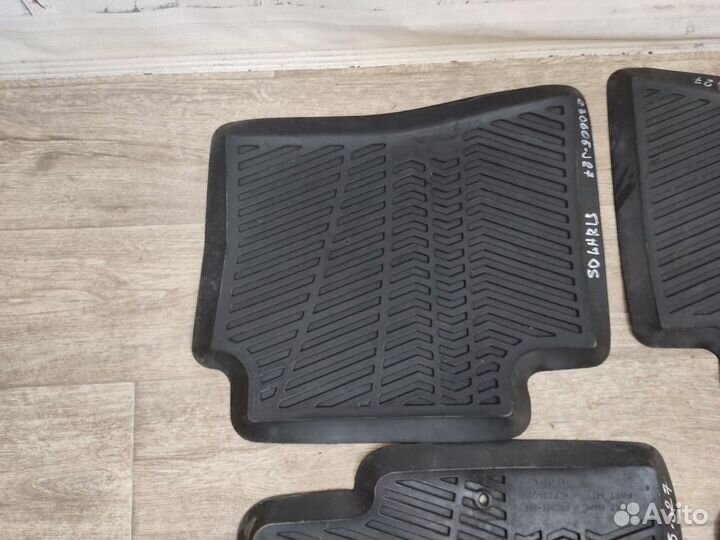 Коврики салона комплект Solaris Солярис