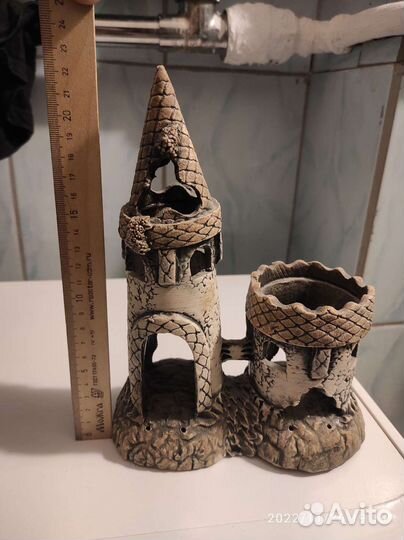 Декор/Грот замок для аквариума