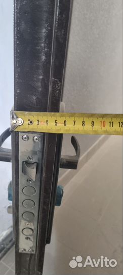 Дверь входная от застройщика