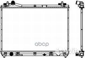 Радиатор системы охлаждения 34318501 Sakura