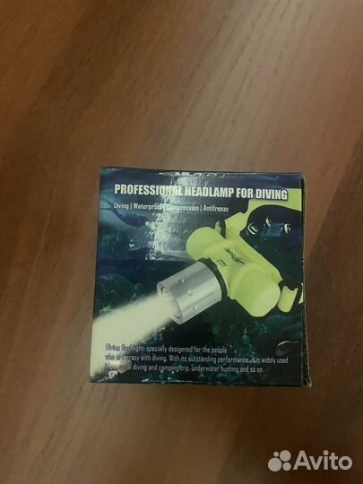 Фонарик водонепроницаемый для дайвинга