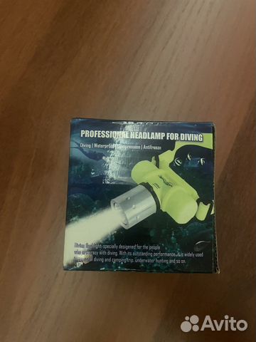 Фонарик водонепроницаемый для дайвинга