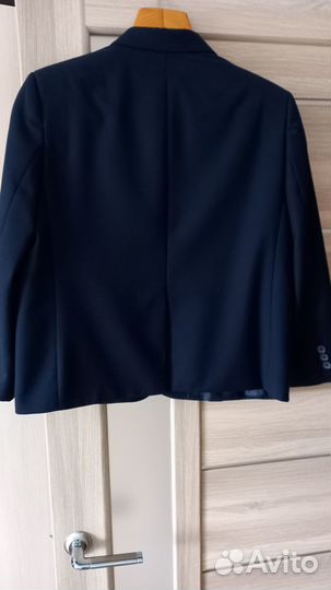Пиджак школьный для мальчика 140