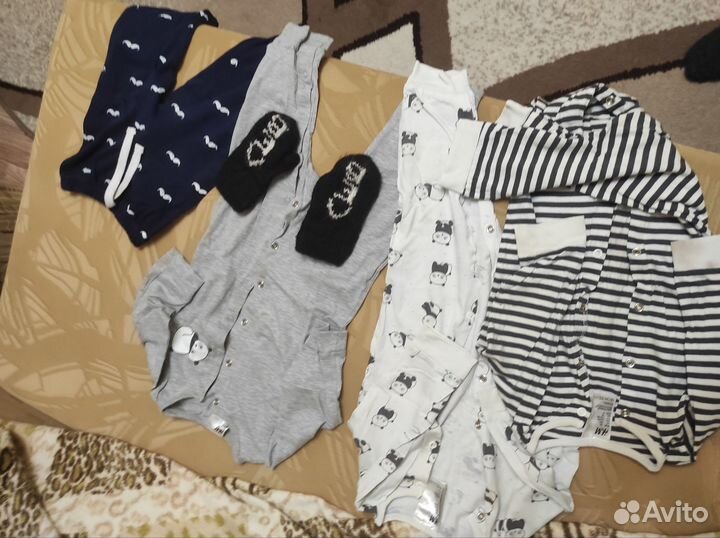 Детские вещи пакетом на мальчика до 86