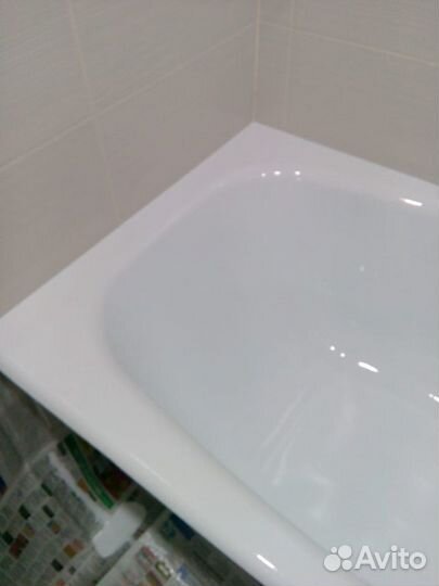 Реставрация ванн. Наливной акрил высокого качества