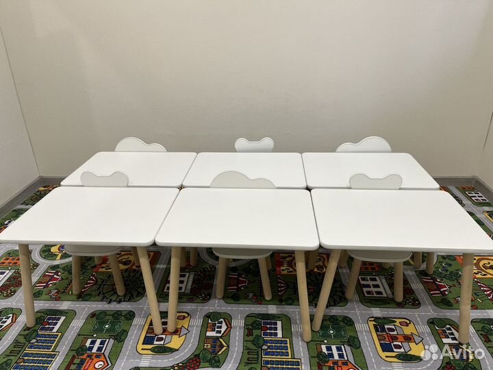 Детские парта и стул