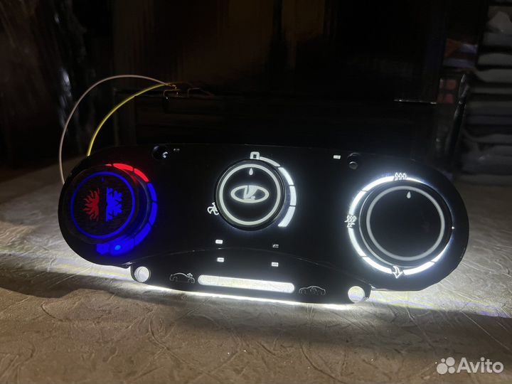 Led крутилки- блок управления печки