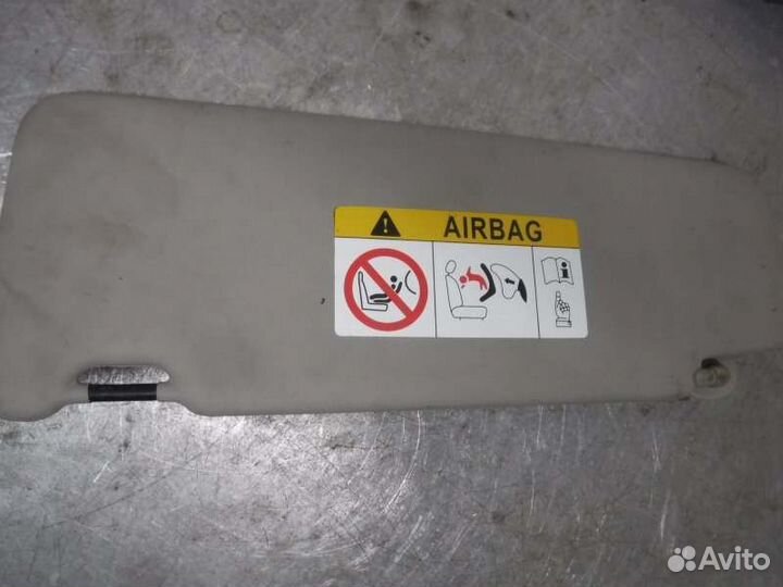 Козырек солнцезащитный правый Renault Sandero 2