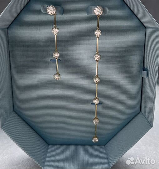 Новые Swarovski серьги Constella оригинал