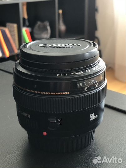 Объектив Canon 50mm f/1.4 usm