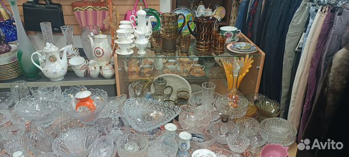 Фарфор, стекло, хрусталь