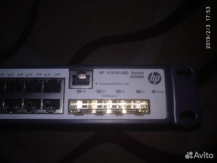 Коммутатор HP V1910-48G Switch