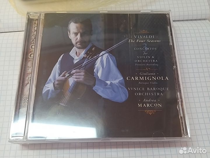 Giuliano Carmignola-Vivaldi.The Four Seasons.CD