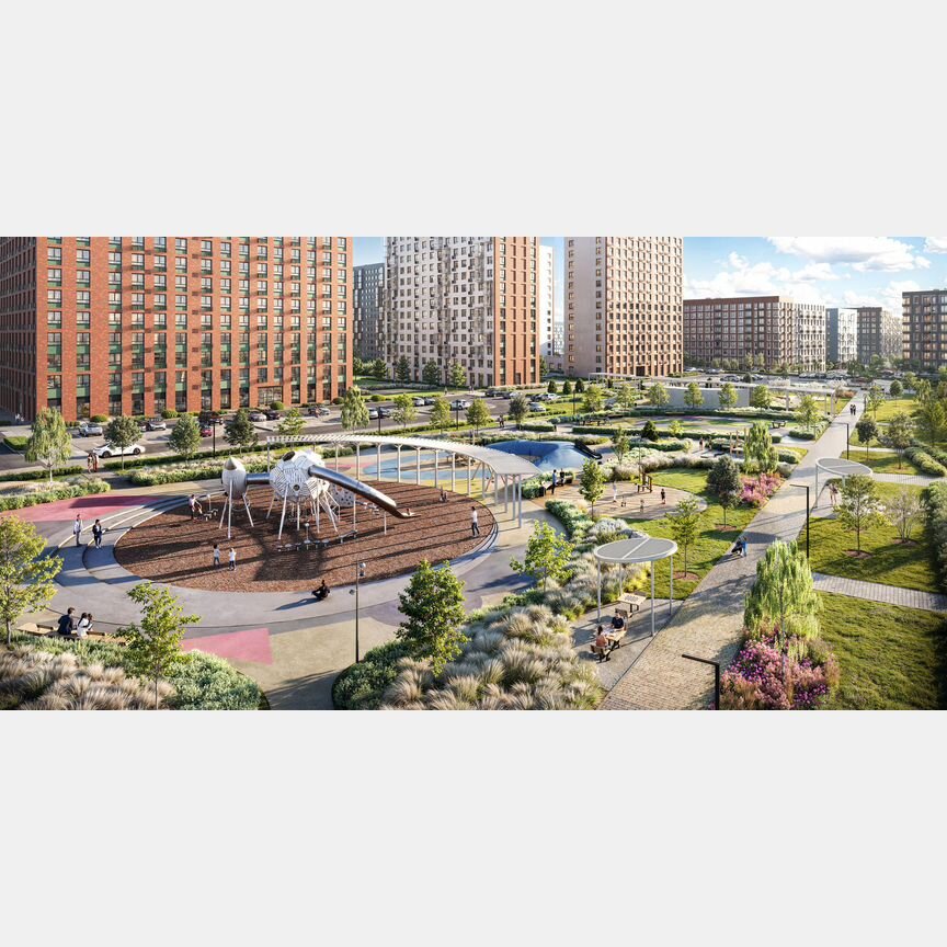 1-к. квартира, 40,9 м², 8/9 эт.