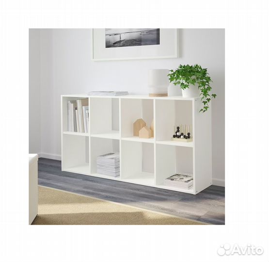 Стеллаж тумба белый 66x129 Фридлев Икеа оригинал