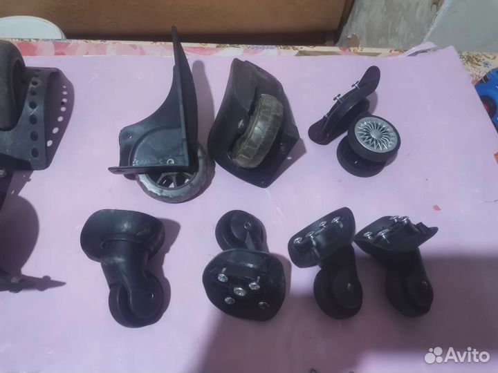 Запчасти для чемодана, колеса, ручки