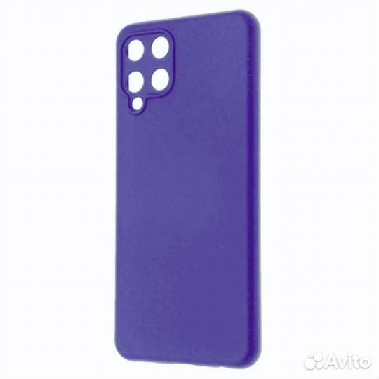 Чехол силиконовый Case для Samsung A22 синий №47