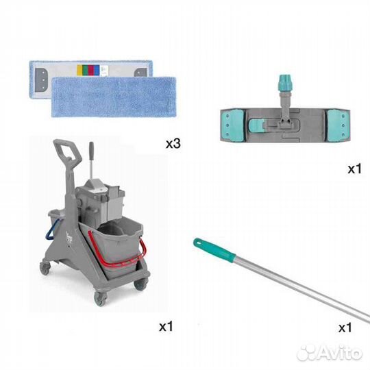 Проф. набор для влажной уборки TTS офис,магазин