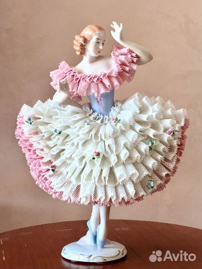 Старинная балерина Ситцендорф 1920-1940гг