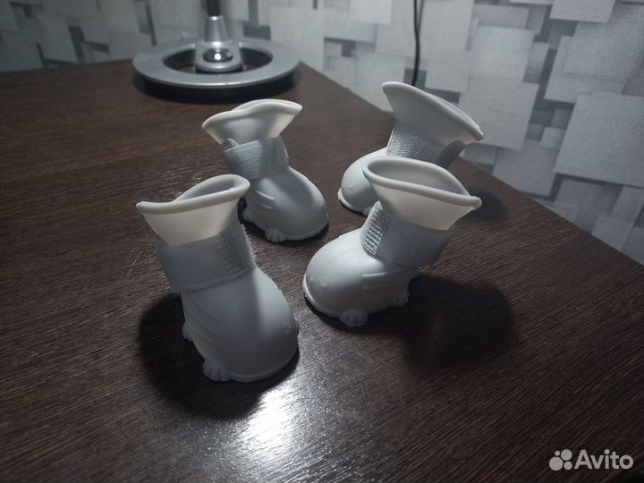 Резиновые ботинки для собак мелких пород