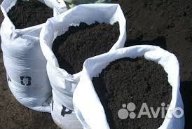 Чернозем перегной в мешках