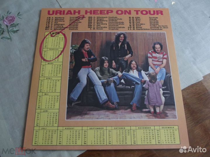 Uriah Heep Fallen angel 1978 (Bronze) Germany Mint