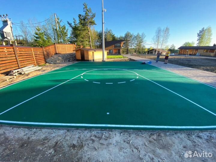 Бесшовное резиновое покрытие