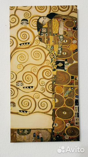 Картина триптих Густав Климт Дерево жизни