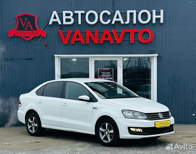 Volkswagen Polo 1.6 МТ, 2019, 119 502 км