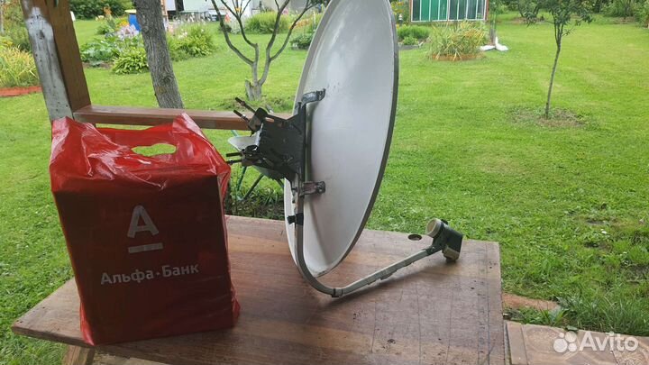 НТВ рессивер,тарелка,подключен по договору