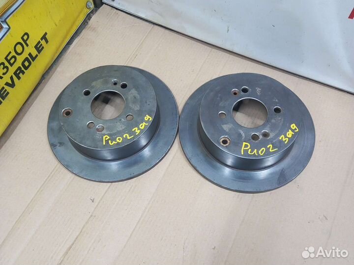 Задние тормозные диски Киа Рио 2 jb