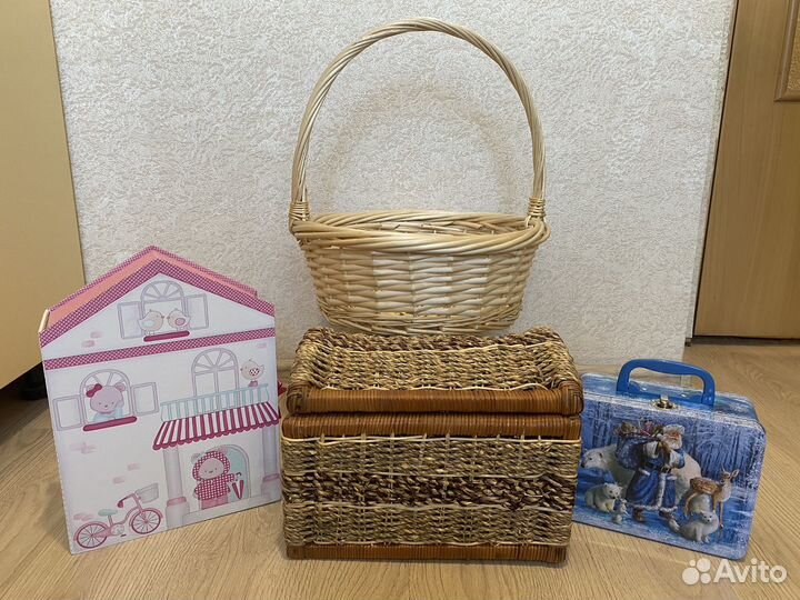 Сундук шкатулка чемодан органайзер корзина