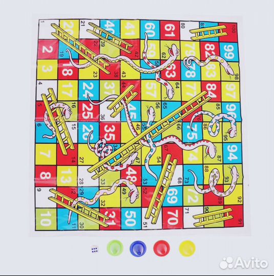 Настольная Игра (Змеиная Лестница)
