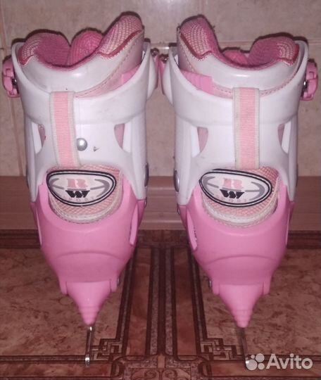 Роликовые коньки-трансформеры раздвижные 31-34 р-р