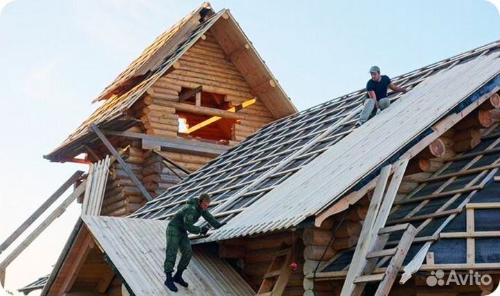 Монтаж кровли/ Ремонт крыши/Кровельные работы