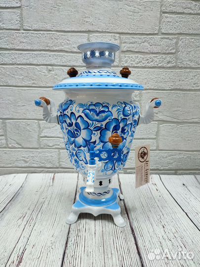 Самовар электрический новый Тульский 3 литра